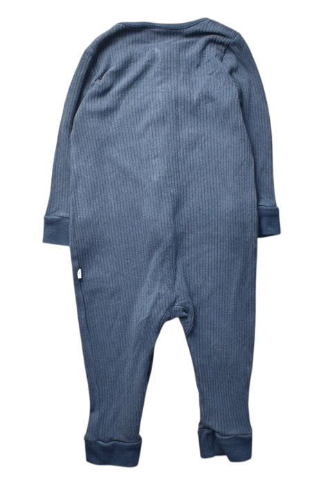 A Blue Onesies from Mori in size 6-12M for boy. (Back View)