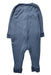 A Blue Onesies from Mori in size 6-12M for boy. (Back View)