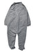 A Grey Onesies from Cambrass in size 3-6M for boy. (Back View)