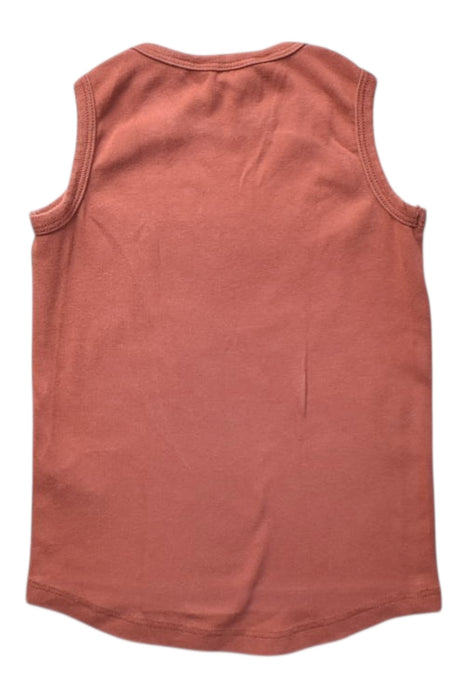 A Orange Sleeveless T Shirts from SUSUKOSHI  in size 6-12M for boy. (Back View)