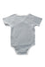 A Blue Short Sleeve Bodysuits from Mori in size 6-12M for boy. (Back View)
