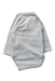 A Grey Long Sleeve Bodysuits from Petit Bateau in size 0-3M for boy. (Back View)
