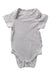A Beige Short Sleeve Bodysuits from Mori in size Newborn for boy. (Front View)