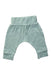 A Green Casual Pants from Mori in size 0-3M for boy. (Front View)