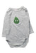 A Grey Long Sleeve Bodysuits from Seed in size 12-18M for boy. (Front View)