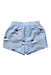 A Blue Shorts from Jacadi in size 3-6M for boy. (Front View)