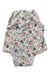A Multicolour Long Sleeve Bodysuits from Tahari in size 0-3M for girl. (Back View)