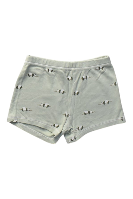 A Grey Shorts from Mori in size 6-12M for boy. (Front View)
