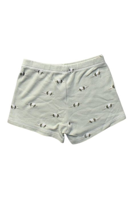 A Grey Shorts from Mori in size 6-12M for boy. (Back View)
