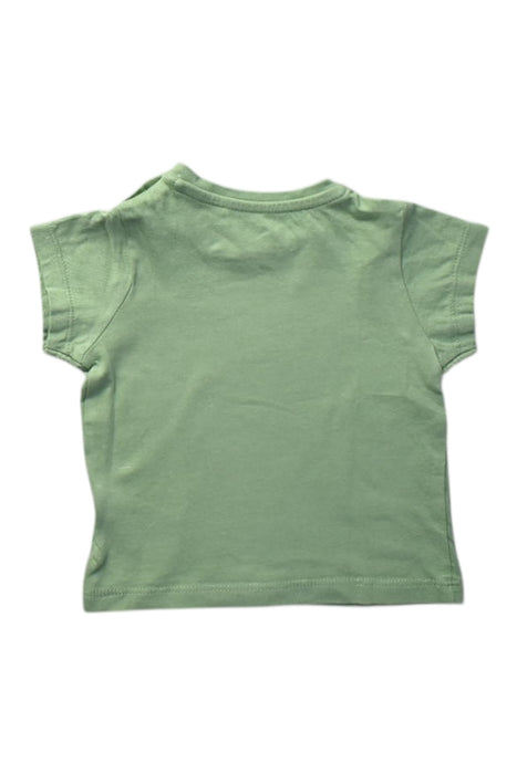 A Green Short Sleeve T Shirts from Mothercare in size 6-12M for girl. (Back View)