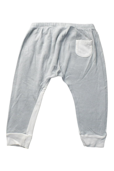 A White Casual Pants from Mori in size 6-12M for boy. (Back View)