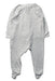 A White Onesies from Mori in size 3-6M for boy. (Back View)