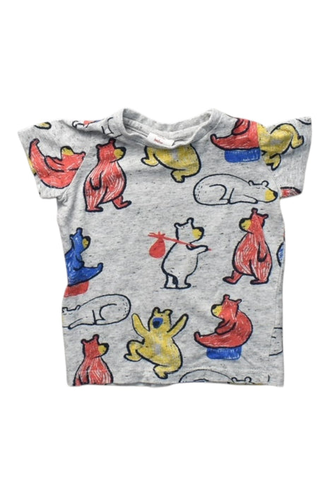 A Multicolour Short Sleeve T Shirts from Seed in size 0-3M for boy. (Front View)