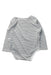 A White Long Sleeve Bodysuits from Mori in size 6-12M for boy. (Back View)