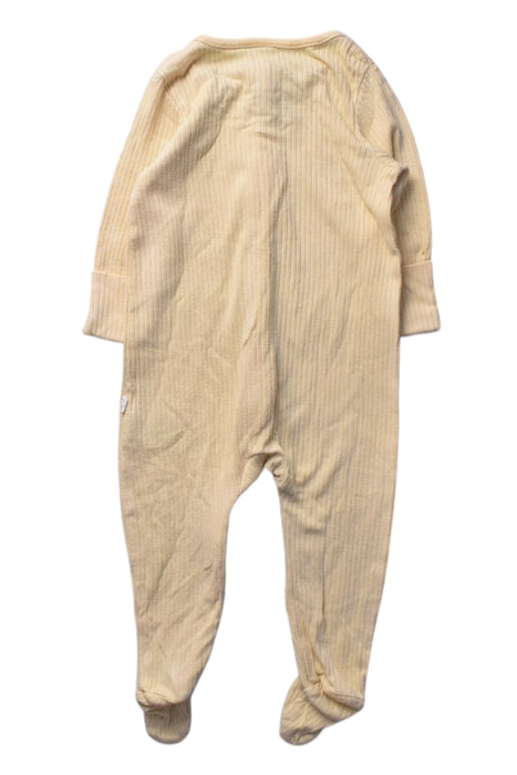 A Beige Onesies from Mori in size 3-6M for girl. (Back View)