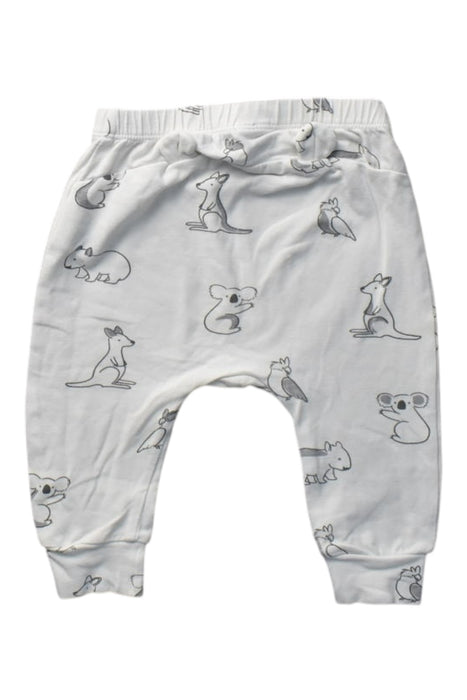 A Grey Casual Pants from Seed in size 3-6M for boy. (Back View)