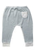 A White Casual Pants from Mori in size 6-12M for boy. (Back View)