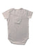 A Peach Short Sleeve Bodysuits from Seed in size 6-12M for girl. (Back View)