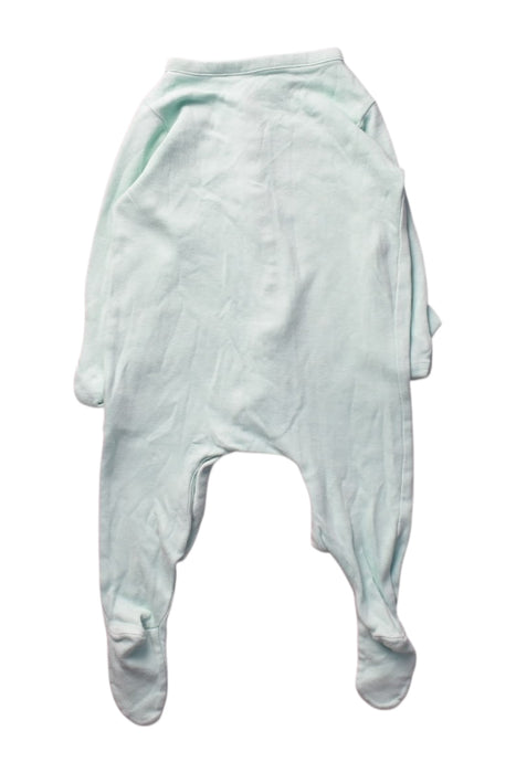 A Green Onesies from Mothercare in size 3-6M for boy. (Back View)