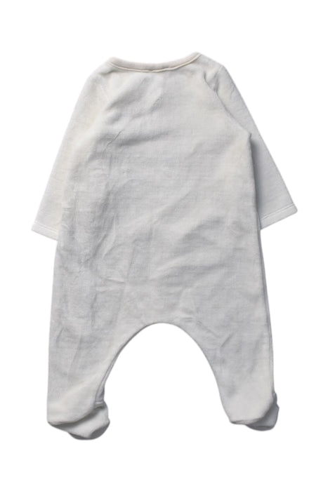 A White Onesies from Catimini in size 3T for girl. (Back View)