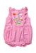 A Pink Sleeveless Rompers from Kidsagogo in size 3-6M for girl. (Front View)