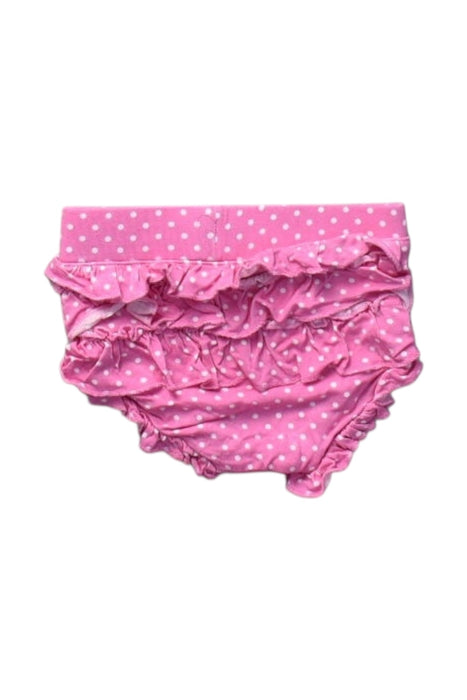 A Pink Bloomers from Posh Peanut in size 3-6M for girl. (Back View)