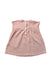 A Pink Sleeveless Dresses from Petit Bateau in size 3-6M for girl. (Back View)