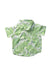 A Green Short Sleeve Shirts from Janie & Jack in size 6-12M for boy. (Front View)