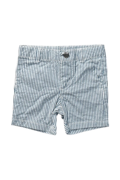 A Blue Shorts from Jacadi in size 3-6M for boy. (Front View)