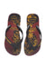 A Red Flip Flops from Havaianas in size 7Y for boy. (Back View)