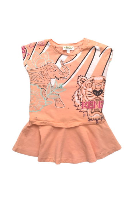 A Multicolour Sleeveless Dresses from Kenzo in size 6-12M for girl. (Front View)