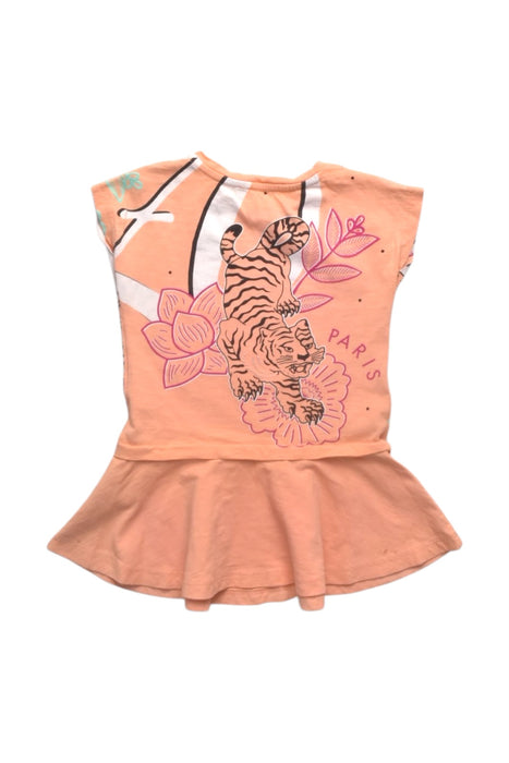 A Multicolour Sleeveless Dresses from Kenzo in size 6-12M for girl. (Back View)