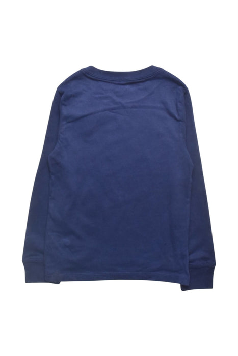 A Navy Long Sleeve T Shirts from Tommy Hilfiger in size 4T for boy. (Back View)