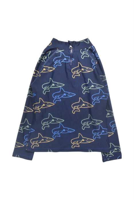 A Multicolour Rash Guards from Seed in size 5T for boy. (Back View)