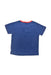 A Blue Short Sleeve T Shirts from Petit Bateau in size 4T for boy. (Back View)