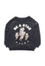 A Black Crewneck Sweatshirts from Mothercare in size 2T for girl. (Front View)