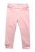 A Pink Leggings from Janie & Jack in size 3T for girl. (Front View)