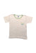 A White Short Sleeve T Shirts from Petit Bateau in size 4T for girl. (Front View)