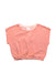 A Orange Short Sleeve Tops from Seed in size 8Y for girl. (Front View)