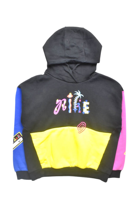 A Multicolour Hooded Sweatshirts from Nike in size 12Y for girl. (Front View)