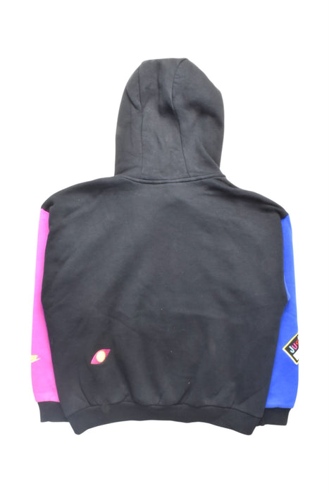 A Multicolour Hooded Sweatshirts from Nike in size 12Y for girl. (Back View)
