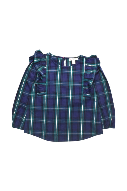 A Multicolour Long Sleeve Tops from Crewcuts in size 4T for girl. (Front View)