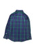 A Blue Long Sleeve Shirts from Crewcuts in size 4T for boy. (Back View)