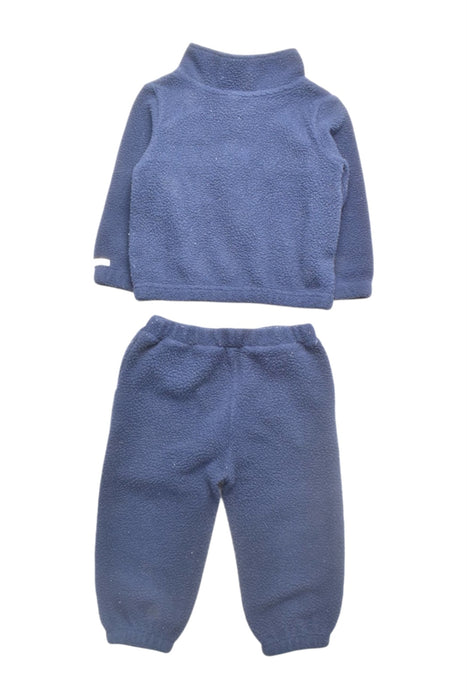 A Navy Pants Sets from The Little White Company in size 12-18M for boy. (Back View)