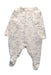 A White Onesies from Mothercare in size 0-3M for boy. (Back View)