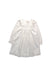 A White Long Sleeve Dresses from Bonpoint in size 3T for girl. (Front View)
