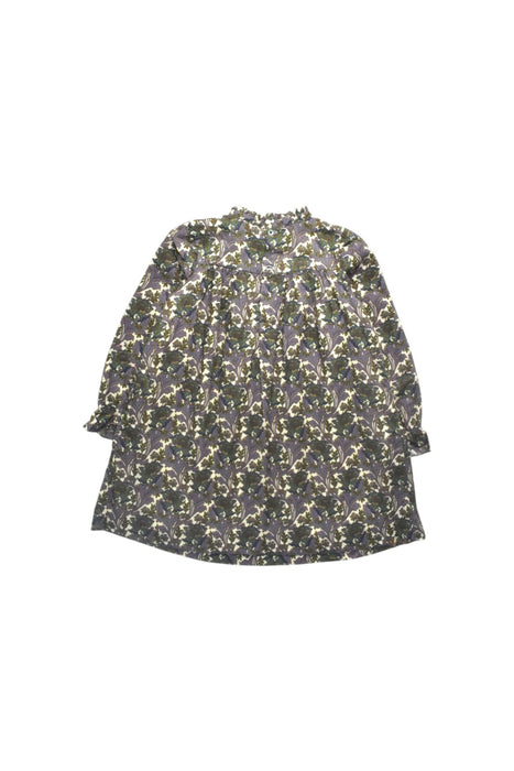 A Multicolour Long Sleeve Dresses from Bonpoint in size 3T for girl. (Back View)