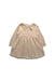 A Beige Long Sleeve Dresses from Play Up in size 3T for girl. (Front View)