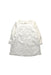A White Long Sleeve Dresses from Patachou in size 18-24M for girl. (Back View)