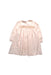 A Pink Long Sleeve Dresses from Wedoble in size 4T for girl. (Back View)
